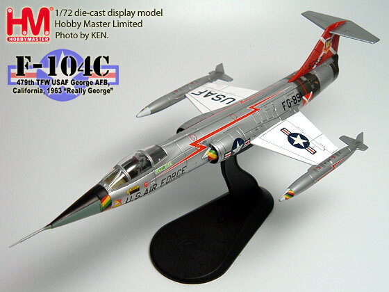 ホビーマスター 1/72 Lockheed F-104C Starfighter Amazon.com: Hobby Master Lockheed F-104C Starfighter USAF
