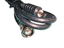 3 Ft. Premium BNC Male to RCA Male Video Cable / 75ohm Coaxial - NEW