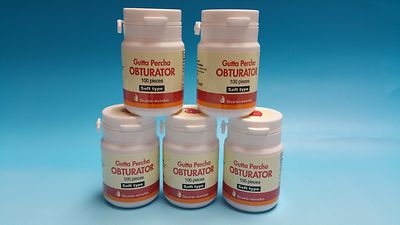 Obturation System 5 bottles(500pcs) of Gutta Percha Pellet(bar) [DXM]Sure-endo 