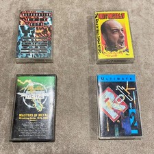 Rock And Metal Music Cassette Lot Various Artists From The 80's  90's