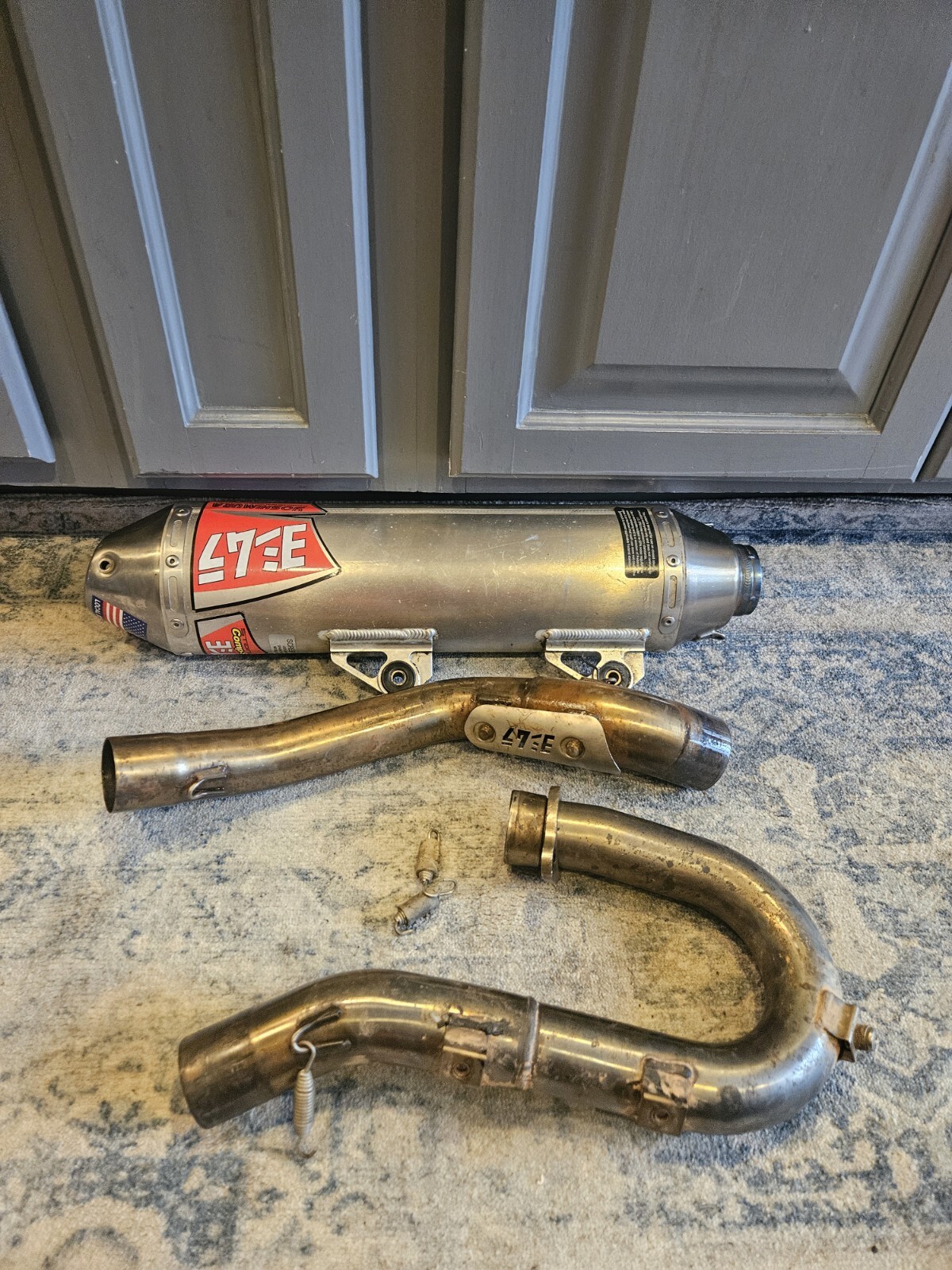 CLEAN 0413 2005 YFZ450 YFZ 450 YOSHIMURA 3 PEICE Exhaust Muffler