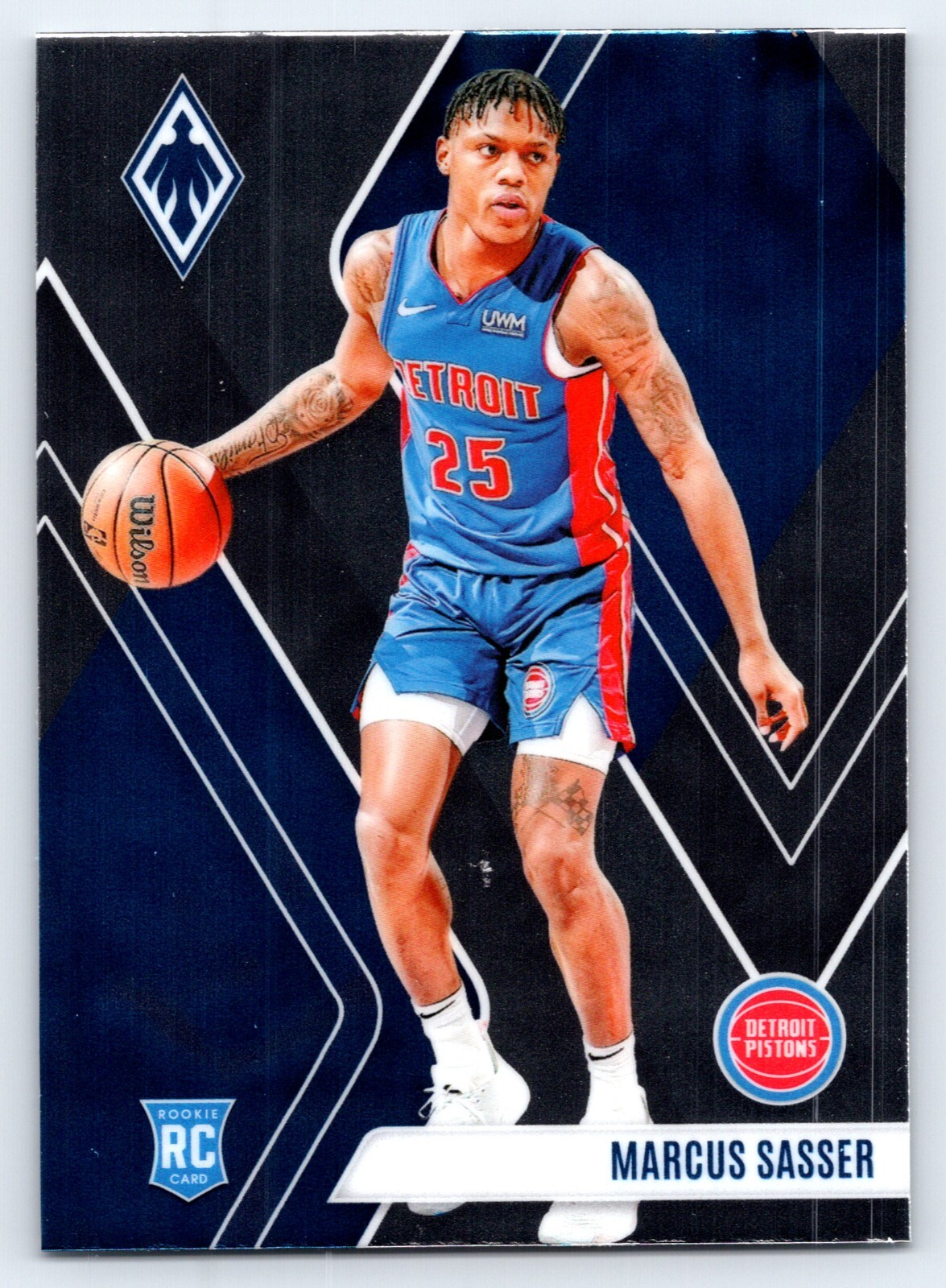 2023-24 Panini Phoenix Basketball 263 Marcus Sasser RC Rookie Pistons Base