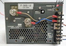 17165 NEMIC-LAMBDA POWER SUPPLY, 12V, 25A, INPUT 100/200 AC F-300-12
