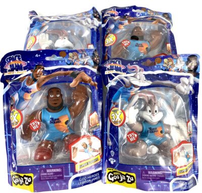 Heroes of Goo JIT Zu Space Jam: A New Lagacy Lebron James Bugs Bunny 5'' Bundle