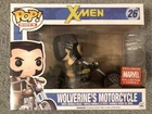 Funko Pop Rides 26 XMen Wolverine's Motorcycle Marvel Collector Corps Exclusive