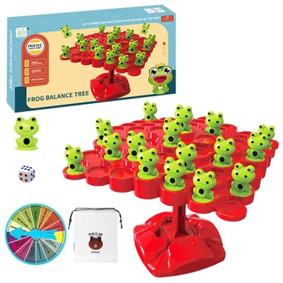 Frosch Balance Baum Spiel Kinder Pädagogisches Hands-on Zählen Spielzeug Gift