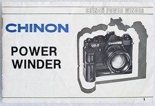 Chinon Power Winder Instruction Manual FREE SHIPPING is included