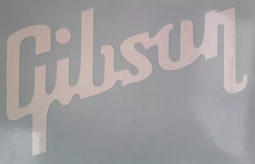 Gibson logo 160mm Vinyl Decal/Sticker Choose your colour KCS