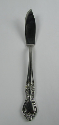 Japan Nasco Stainless Flat Handle Master Butter Knife Elizabethan II