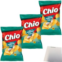 Chio Chips Salt & Vinegar Kartoffelchips 3Er Pack 3X150G Packung Usy Block