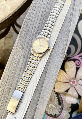 Sandoz Quartz Watch 34mm Stainless Steel Sapphire Crystal Seiko