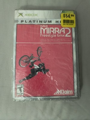 NEW! SEALED! Dave Mirra Freestyle BMX 2 Platinum Hits (Original Xbox, 2003)