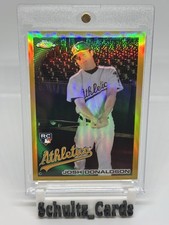2010 Topps Chrome Josh Donaldson #191 TRUE GOLD REFRACTOR /50 Rookie RC