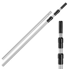 Swimming Pool Pole // Telescopic Aluminum Pool Pole for Cleaning -15 Feet