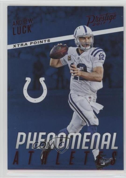 2017 Panini Prestige Phenomenal Athletes Xtra Points Red Andrew Luck #5 0c6