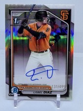 Lisbel Diaz Bowman Chrome 2024 Refractor /499 Auto