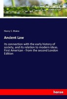 Ancient Law Henry S. Maine