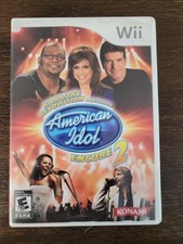 Karaoke Revolution Presents: American Idol Encore 2 Nintendo Wii, 2008 USED