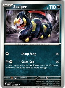 Seviper 137/193 Paldea Evolved Uncommon