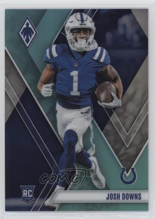 2023 Panini Phoenix Rookies Teal 78/150 Josh Downs #138 11ng