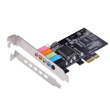 Optimal Shop PCIe Sound Card for PC Windows,5.1 Internal with Low...