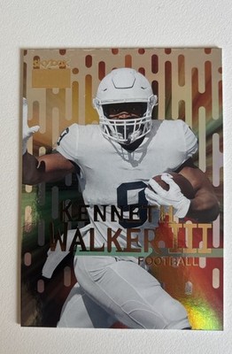 Kenneth Walker III - 2022 Skybox Metal Universe Champions #S-28
