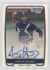 2012 Bowman Chrome Prospects Refractor 91/500 Austin Hedges #BCP89 Auto i6j