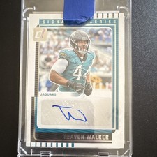2025 Panini Donruss Travon Walker Signature Series Autograph SS-11 Jaguars