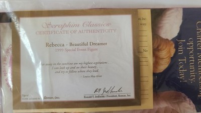 Rebecca Seraphim Classics Beautiful Dreamer #81480 Angel | eBay