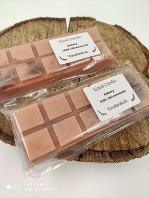 handgemachtes Duft Wachs Melt Snap Bar - 100% Olivenwachs  *** BAKERY SHOP