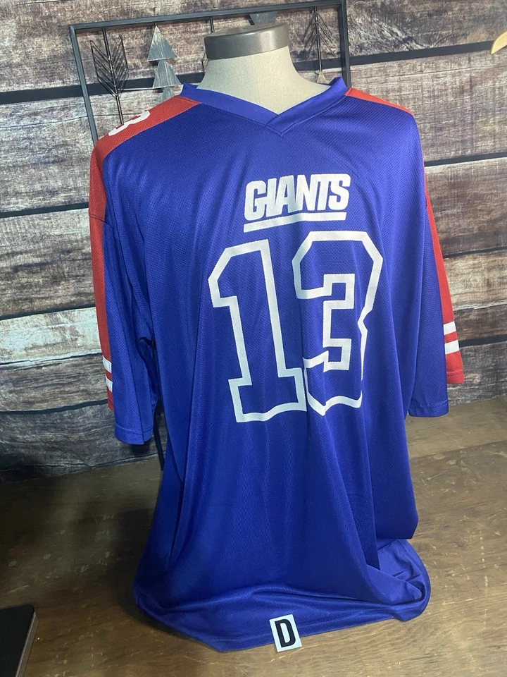 Majestuosa camiseta estilo hombre Odell Beckham Jr #13 New York Giants 3XLT Foto 2 de 3