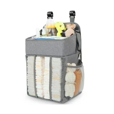 Maliton Changing Table Diaper Organizer - Baby Hanging Diaper Stack... Fast Ship