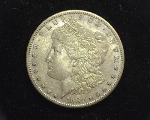 HS&C: 1884 S Morgan Dollar XF-US Coin