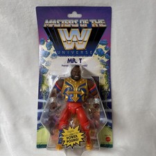 Masters of the WWE Universe Mr. T Action Figure 2020 Mattel New Sealed
