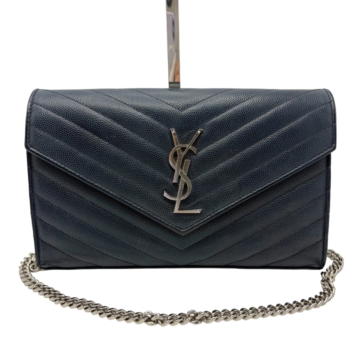 イヴ・サンローラン 1880s メタル タッセル ショルダーバッグ ゴールド SAINT LAURENT サンローラン ショルダーバッグ LOU ルー 612544 DV707