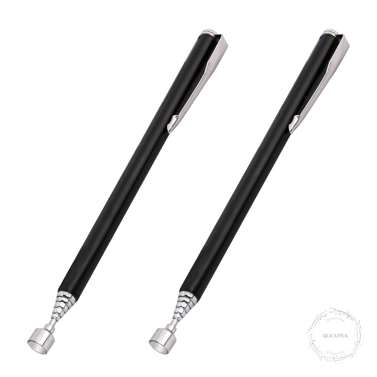 2Pcs Magnetic Telescoping Pick up Tool for Small Metal Tools with Pocket Clip 3