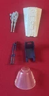 Vintage 1979 Original Star Wars Millennium Falcon Parts Lot: Glass, Strut