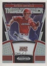 2020 Panini Prizm Draft Picks Thunderstruck Silver Hayden Cantrelle #TH-6 g9j