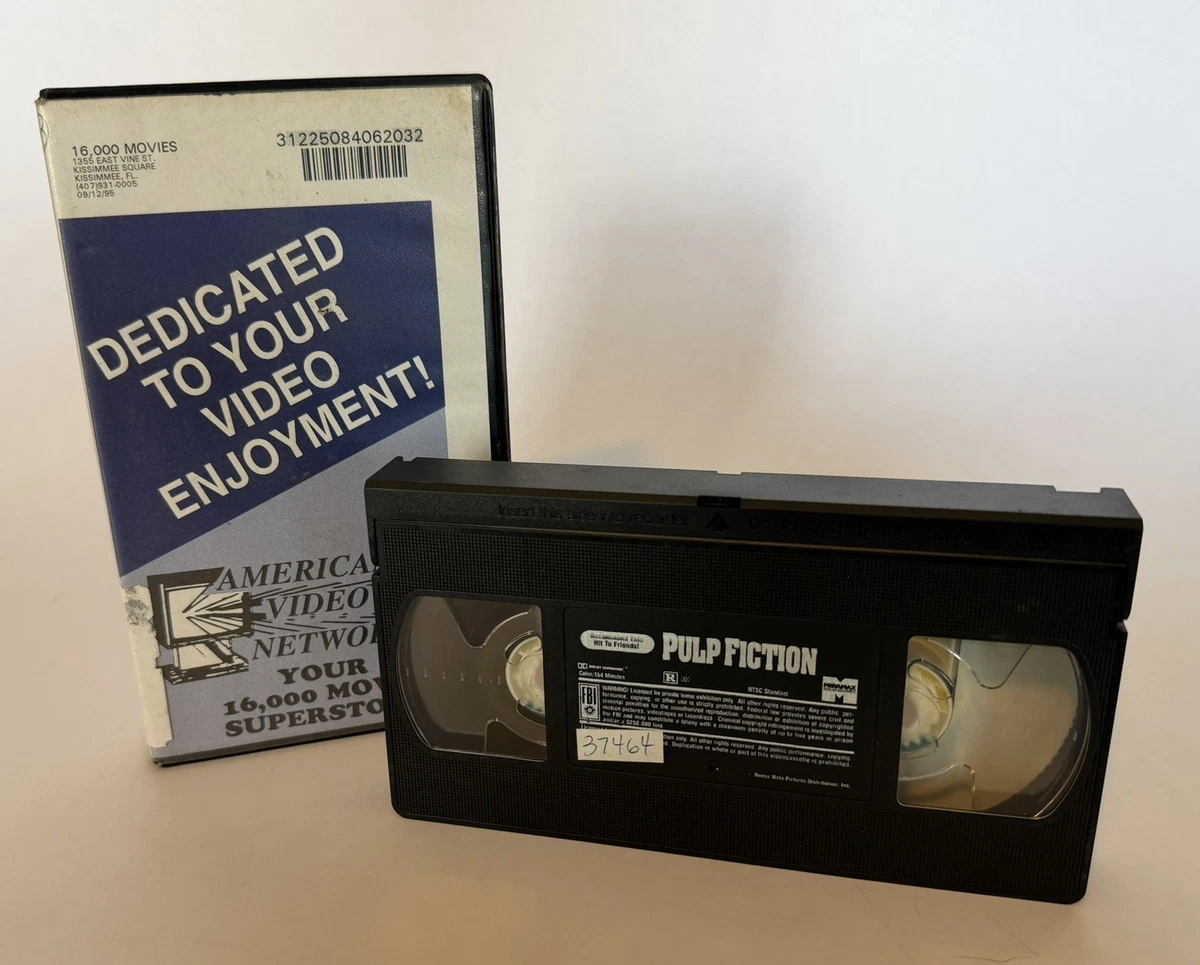 Pulp Fiction VHS Tapes for sale | eBay