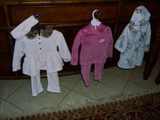 EUC HUGE Lot of Baby Girls Clothes 22 Pieces Size 12 Months