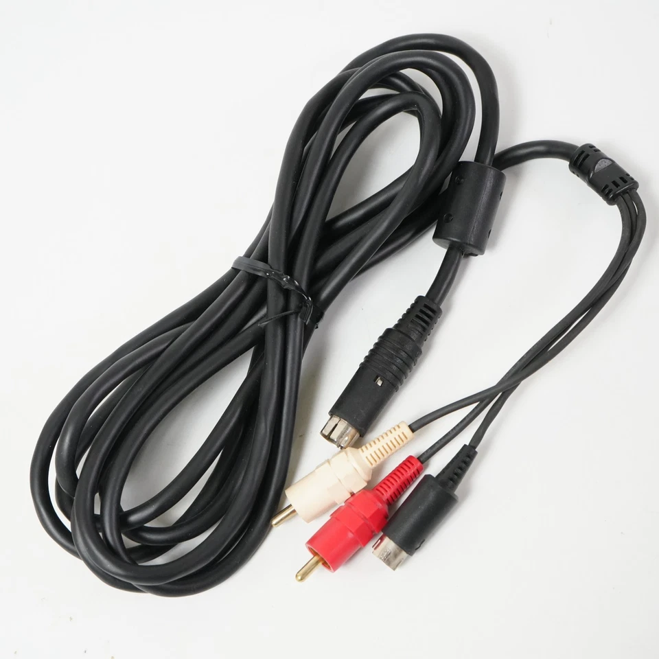 SEGA SATURN Official S Video Cable HSS-0105 TESTED w/ Box - Image 2 of 4