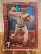 2025 Topps Series 1 - Zack Wheeler Pink Holo Foil #218 Philadelphia Phillies