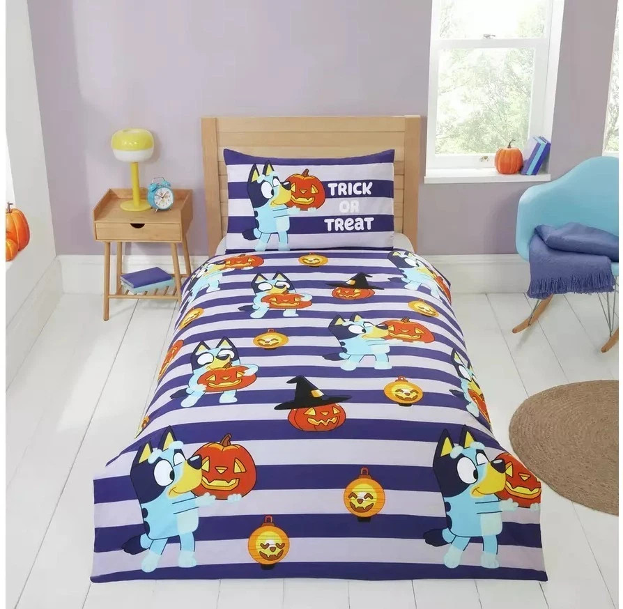 Bluey Trick Or Treat Single Rotary Duvet - Image 3