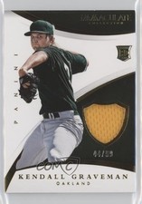 2015 Panini Immaculate Swatches Prime 44/99 Kendall Graveman #36 0u2j