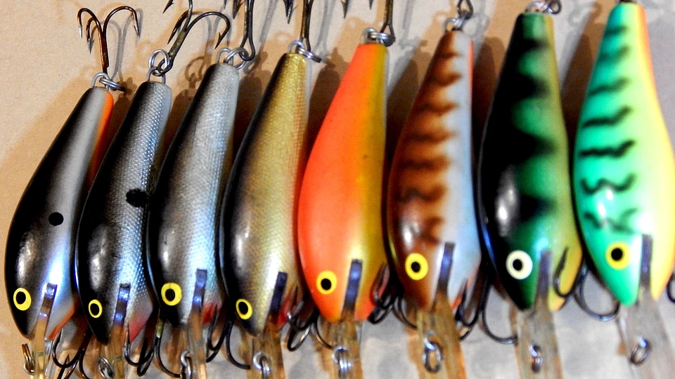 Lote de 8 señuelos Rapala Fat Rap FR07 (14g/7cm) vintage años 90 usados/excelente+ Foto 2 de 4