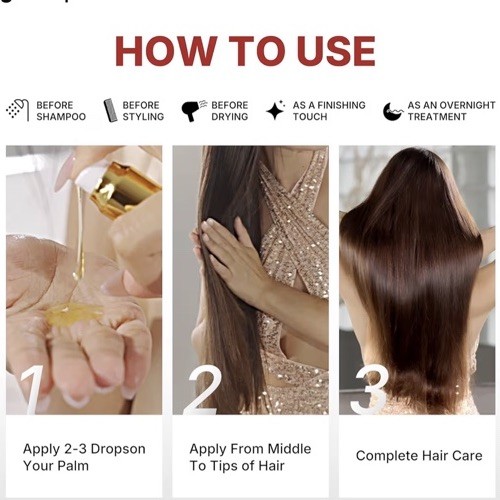 Karseell Moroccan Argan Oil Hair Healing Cold Pressed for Dry Damaged Hair 50ml