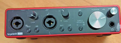 Focusrite Scarlett 2i2 3rd Gen USB Audio Interface