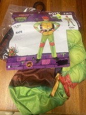 Teenage Mutant Ninja Turtles Raphael Child Costume Size Medium 8-10 5-7 Years 