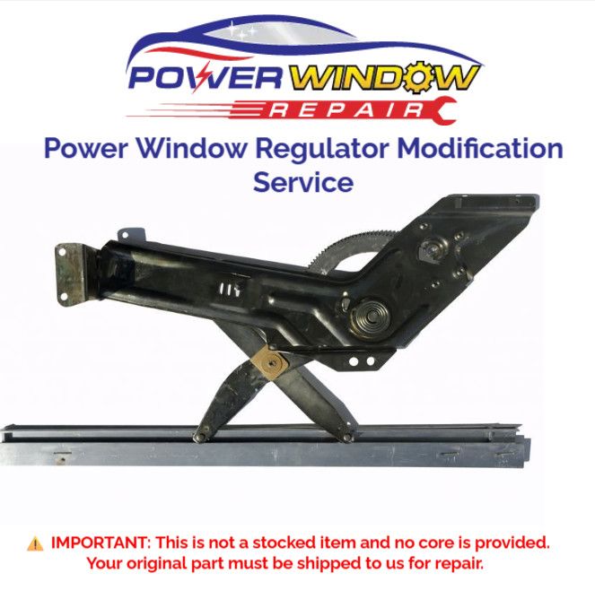 Rolls-Royce Corniche Window Regulator Modification & Rebuild Service