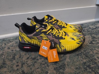 Kricely Trail Shoes Men's Size US 10.5/UK 10 Yellow Black Hiking No: 1903 NWT